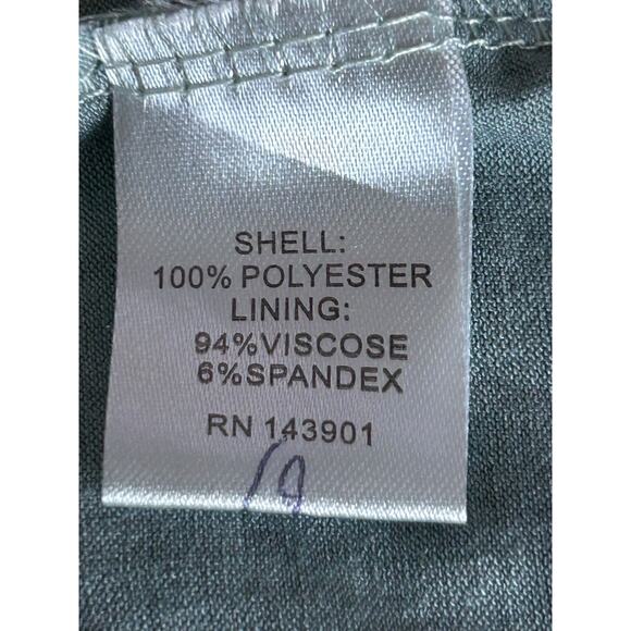 Coco + Carmen Boho Top Size S-M Blue Ombre Bell Sleeve Sheer Fairy Feminine Flow - Picture 9 of 13